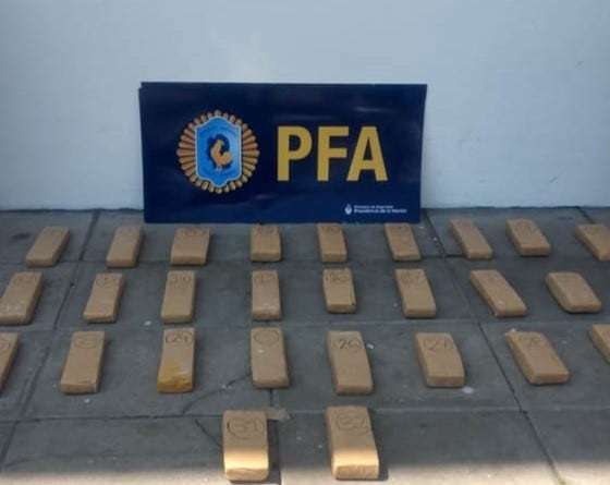 Detuvieron a dos proveedores de bandas narco. (PFA)