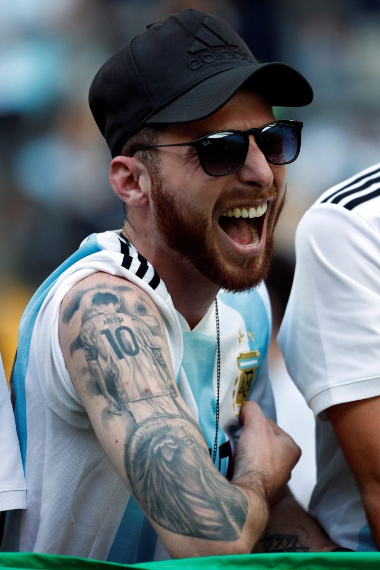 Copa América: Argentina vs. Catar. (Foto: José Méndez/EFE)