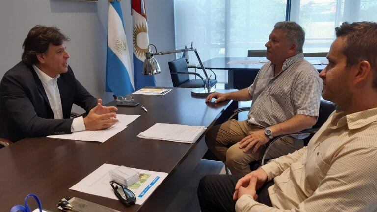 Gustavo Benedetti se reunió con el Ministro de Seguridad de la Provincia de Córdoba Alfonso Mosquera