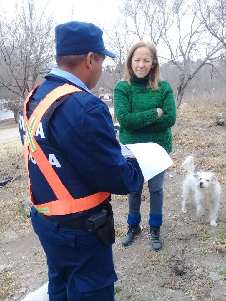 Operativo policial en Carlos Paz