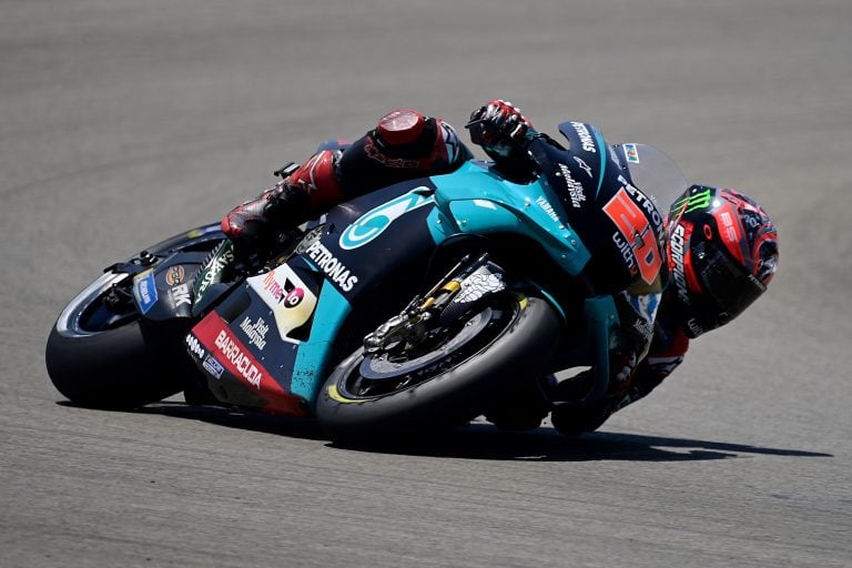 Fabio Quartararo, puntero del campeonato de MotoGP.