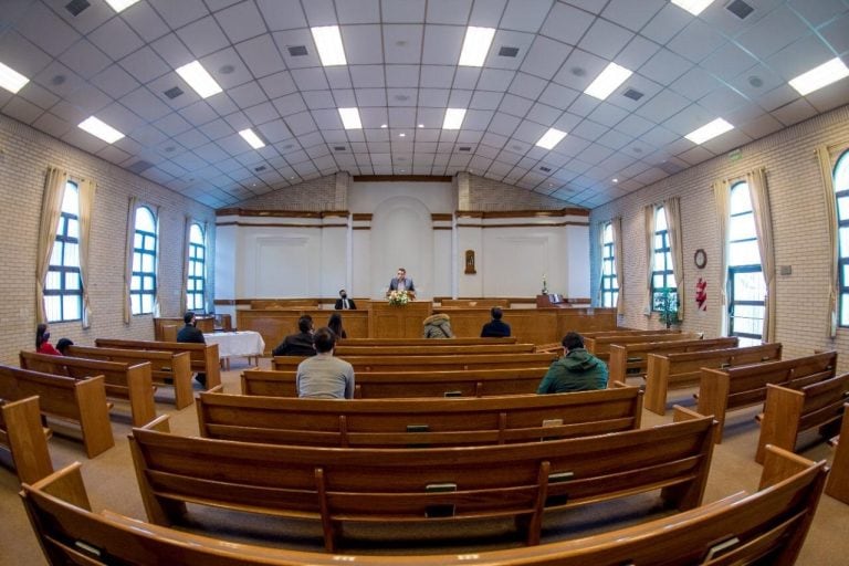 Donación de alimentoa al Municipio de Ushuaia por la Iglesia de Jesucristo de los Santos de los Últimos Días