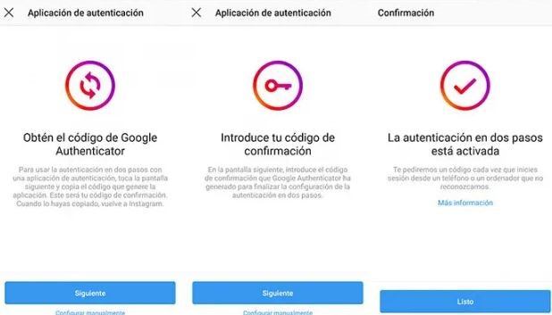 ¿Cómo activar la verificación en dos pasos en Instagram?