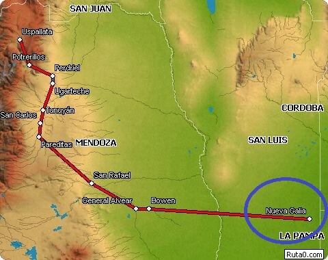 Ubicación geográfica de la ciudad de Nueva Galia.