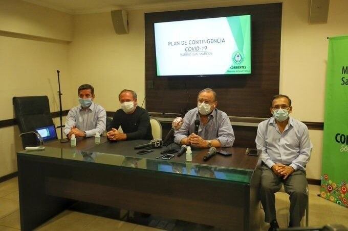 En Conferencia de prensa se anunció el levantamiento del aislamiento al San Marcos.