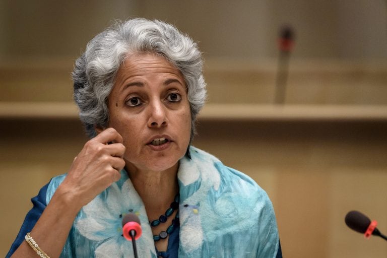 Soumya Swaminathan, científica jefa de la Organización Mundial de la Salud (Fabrice Coffrini/Pool via REUTERS)