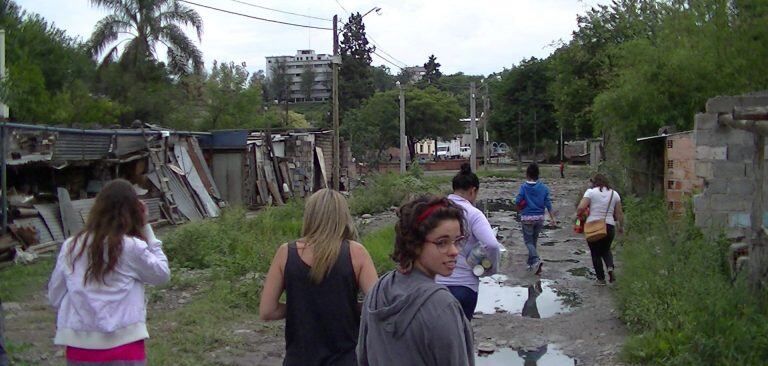 Voluntarias en plena tarea en San Salvador de Jujuy