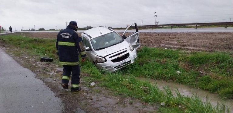 Accidente Ceibas
Crédito: Bomberos Voluntarios Ceibas