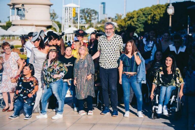 El desfile por la inclusión del que participó Benito Fernández a principios de marzo.