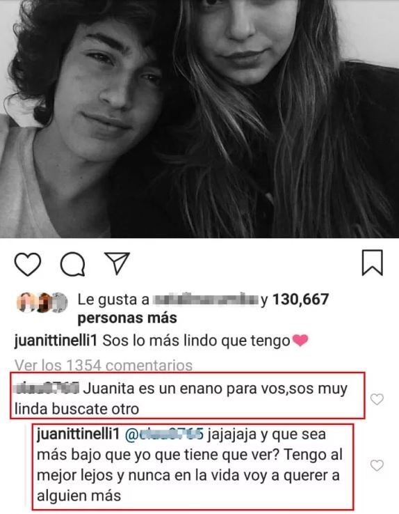 Juanita Tinelli respondió a una absurda crítica.