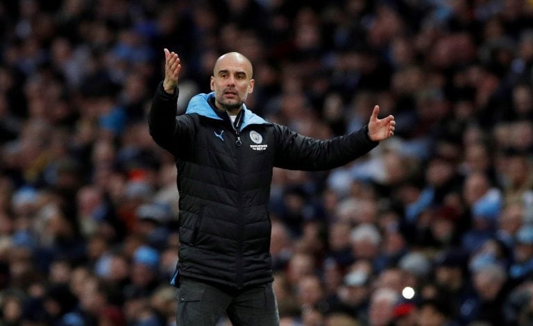 Pep Guardiola le sigue al Cholo (Phil Noble/REUTERS)