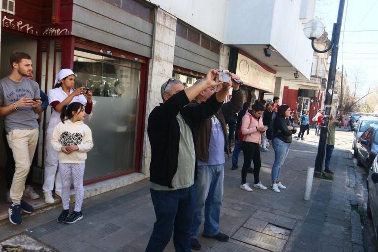 Generó fuerte preocupación y revuelo en ese barrio céntrico (web).