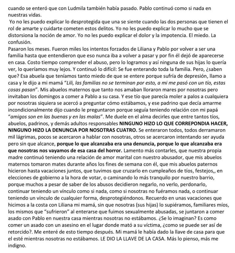 La carta de Valeria Benitez Coll (@valcollok)