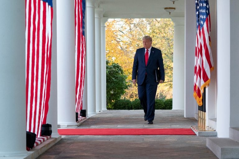 Conferencia de prensa del presidente Donald Trump (EFE/)