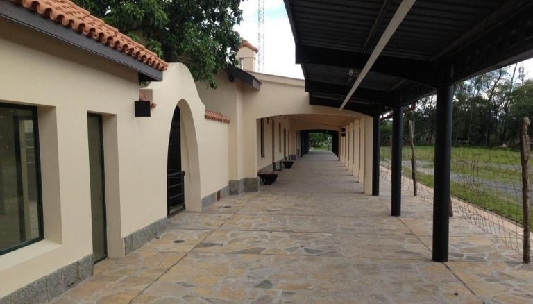 Estación de trenes de Campo Quijano.