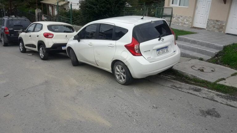 Accidente vial en Ushuaia.