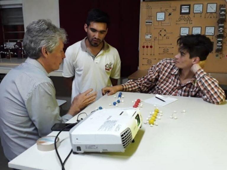 Hugo Sager celebró la posibilidad de los jóvenes de acceder a la educación técnica.