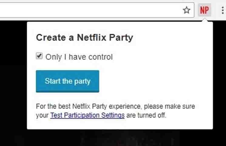 Comparte la Url con todas las personas que quieras ver Netflix.  (web)