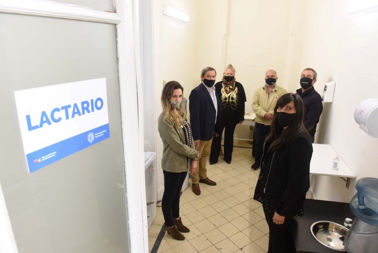 Inauguraron un lactario en la Municipalidad (Municipalidad de Rosario)