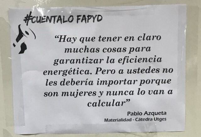 El docente Pablo Azqueta dijo desconocer las acusaciones. (Twitter)