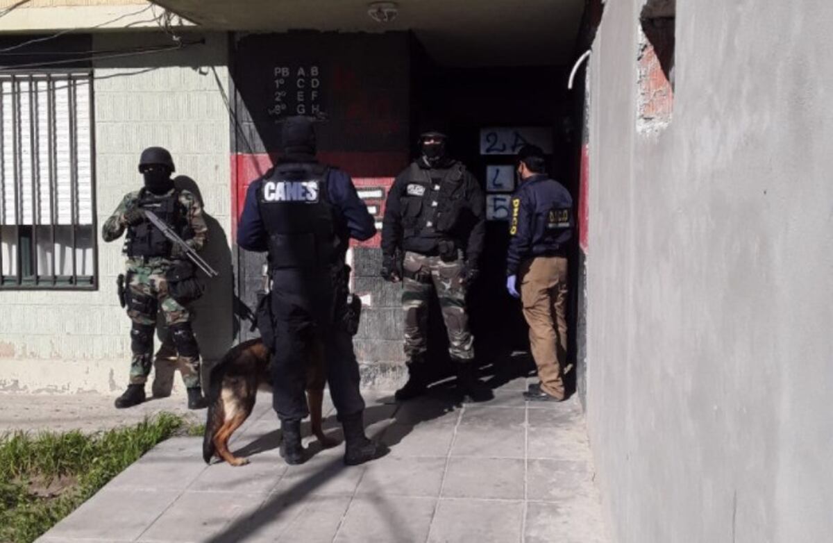 Golpe al narcotráfico en Caleta Oliva