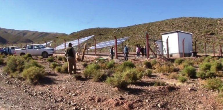 La Ciénaga, en Santa Catalina, ya tiene su central fotovoltaica con acumulación en baterías de litio. Se pondrá en marcha este martes.