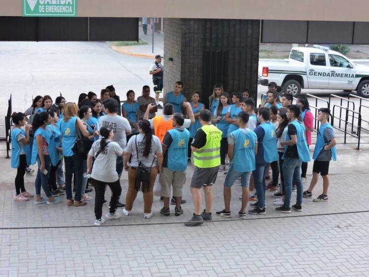 Simulacro en el Festival de Jesús María (Prensa Festival)