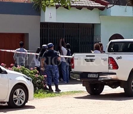 Encontraron el cadáver de una anciana en el interior de su vivienda. Se cree que fue un homicidio. (Foto: Diario Chaco)