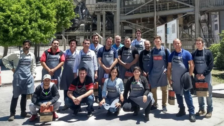 Capacitación a emprendedores de la construcción.