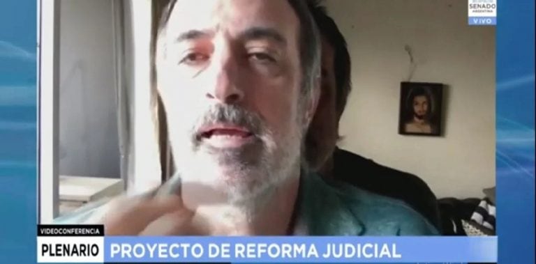 Esteban Bullrich. (captura)