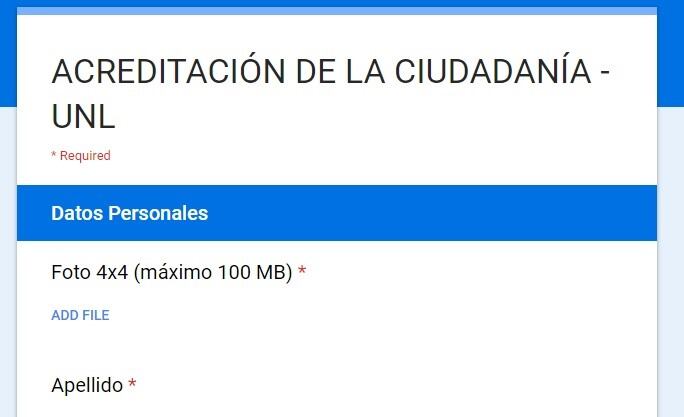 Inscripción para el debate presidencial en Santa Fe. (Captura)