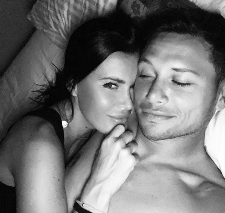 Natalie Weber y Mauro Zárate (Foto: Instagram/nannitaweber)