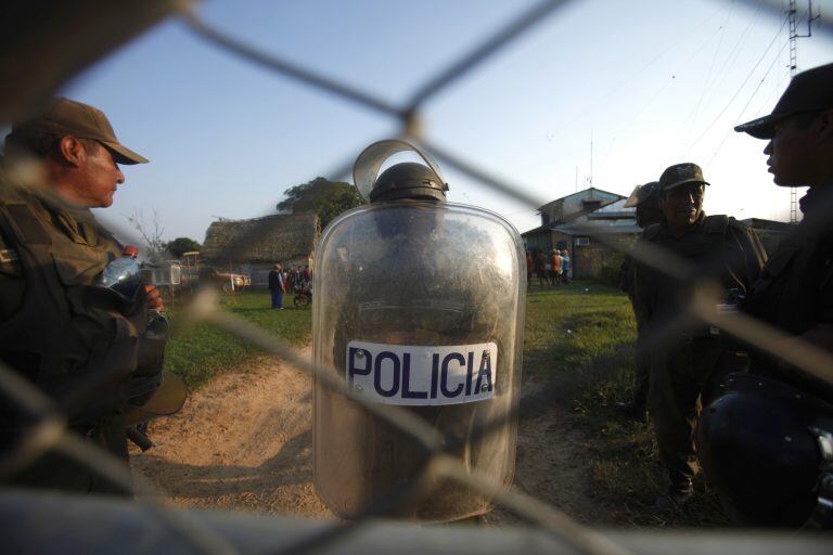 Policía Chaco (AP foto/Juan Karita)