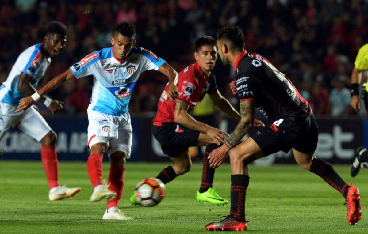 Colón empató 1 a 1 con Junior y se quedó afuera de la Sudamericana