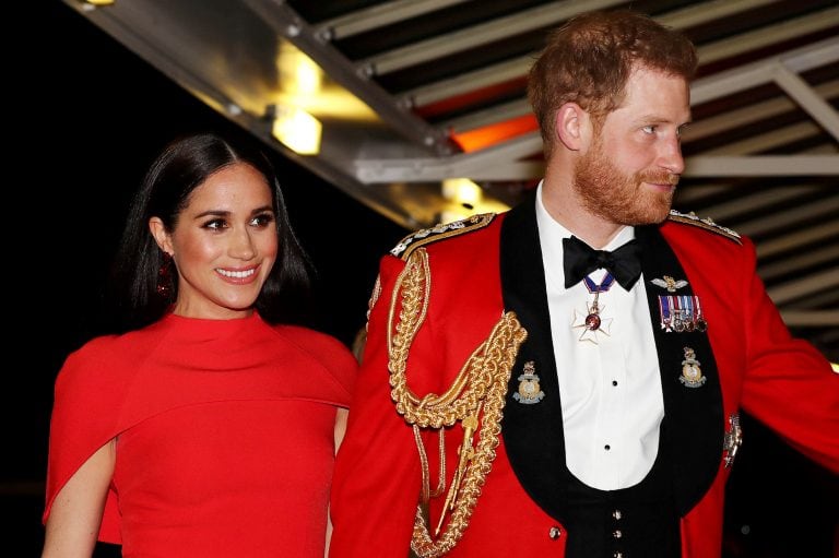 Harry y Meghan. 
REUTERS/Simon Dawson/Pool/File Photo