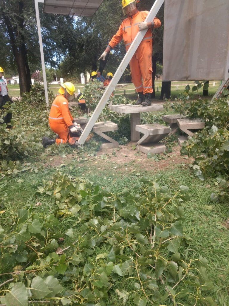 Tormenta en Villa del Rosario