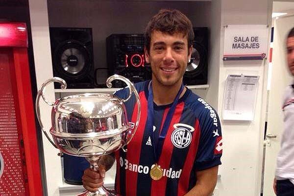 Matías Catalán debutó en 2011 con la camiseta azulgrana.