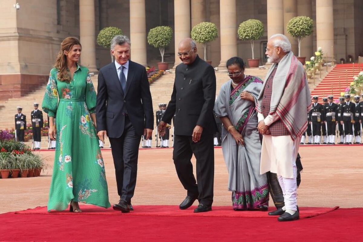 Macri homenajeó a Gandhi y se reunió con Primer Ministro de la India