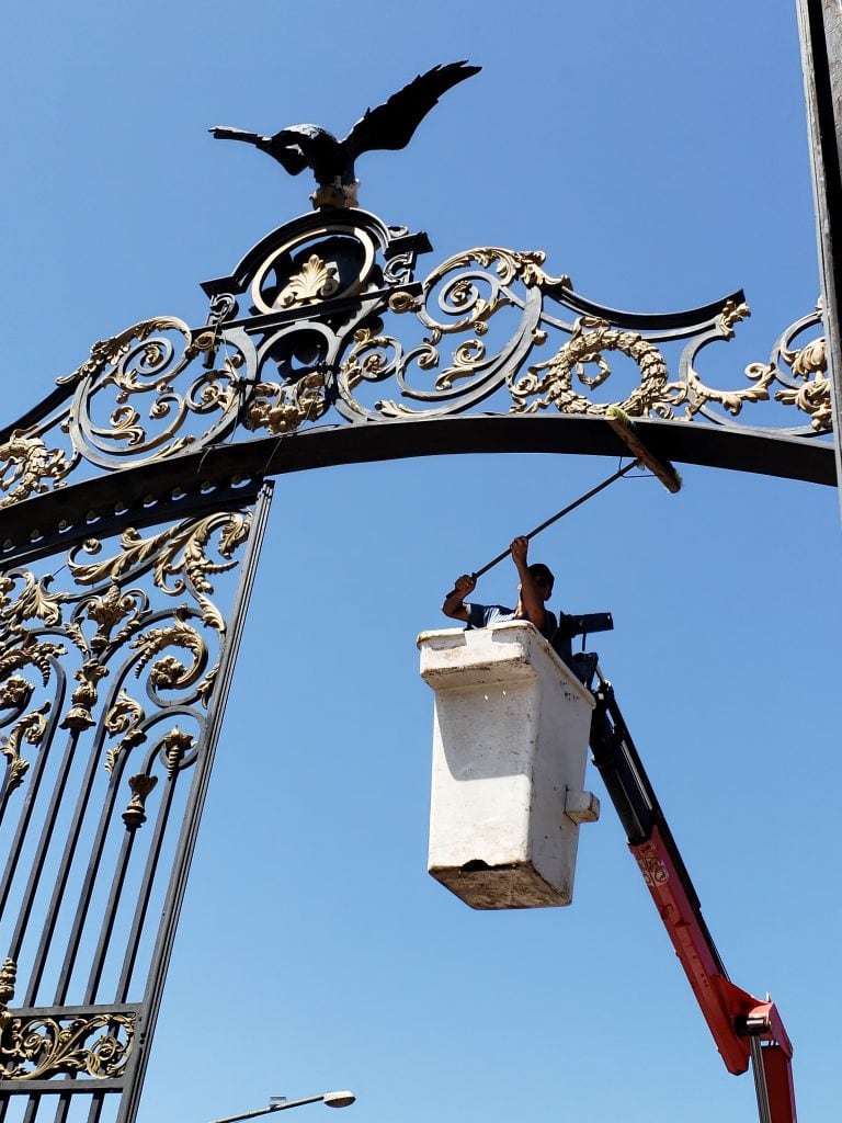 Los trabajos implicaron cortes de calles.