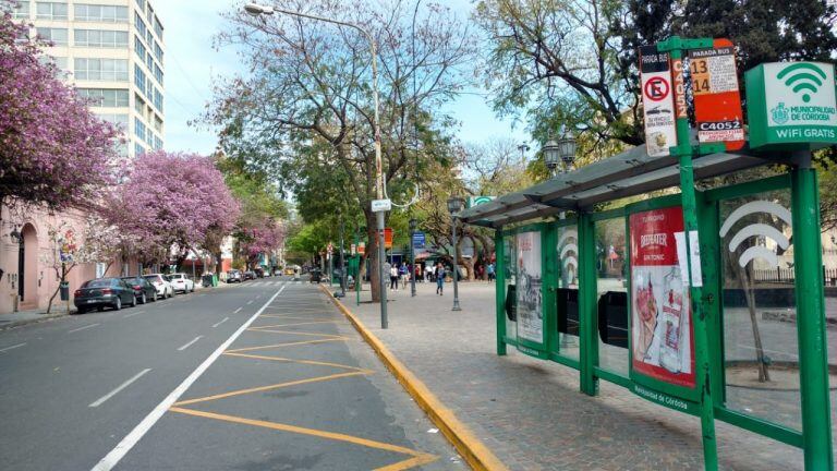 El paro general se siente en Córdoba con poca actividad en el centro de la ciudad