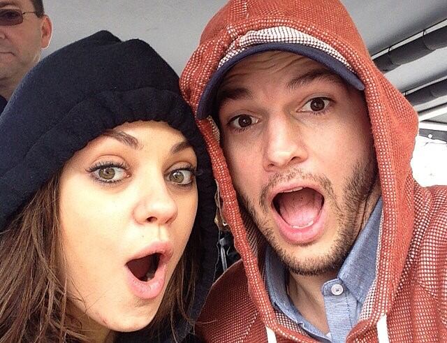 Mila Kunis y Ashton Kutcher