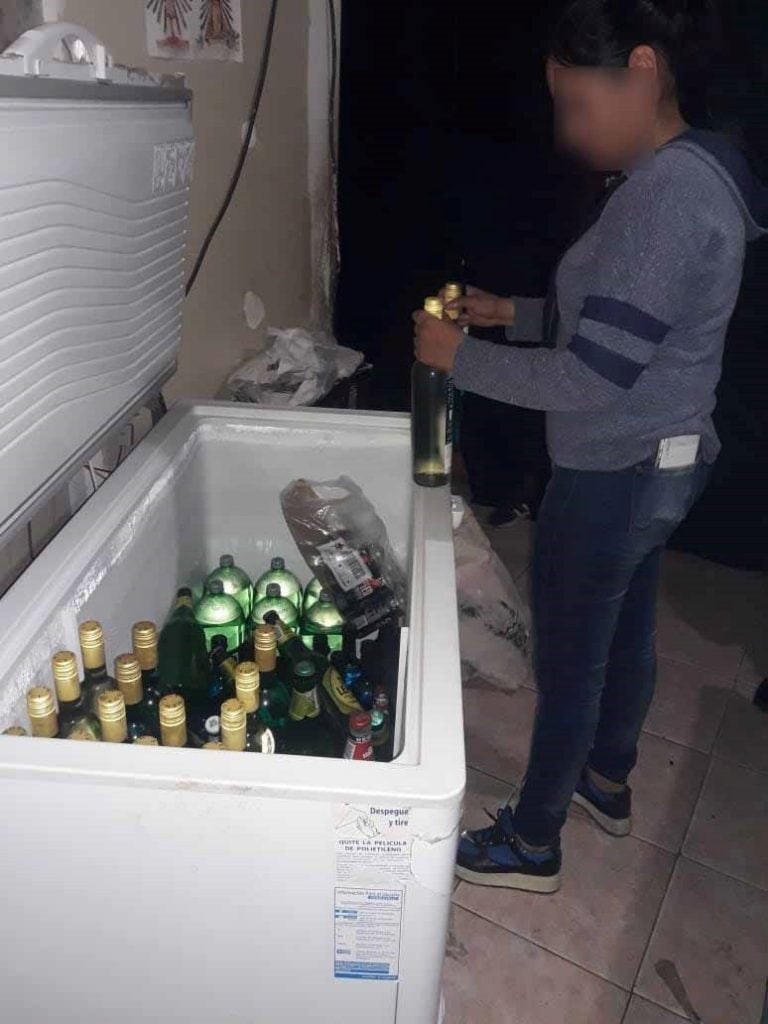 Fiestas Clandestinas en Salta. (Prensa Policía de Salta)