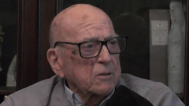 Saturnino Erró - con 101 años, votó en Gualeguay
Crédito: Uno