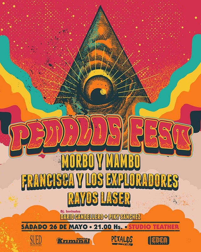 Pétalos Fest, afiche