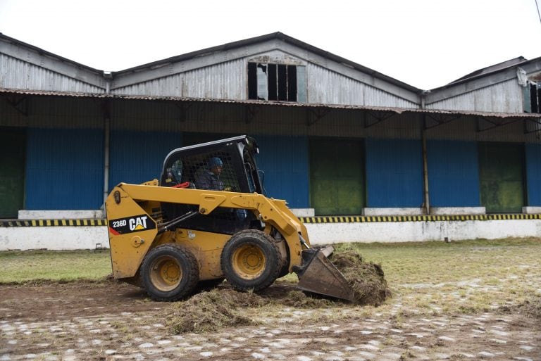 Comenzó la limpieza de la ex zona franca de Bolivia