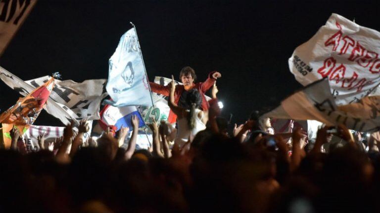 Primera noche del Cosquín Rock 2018.