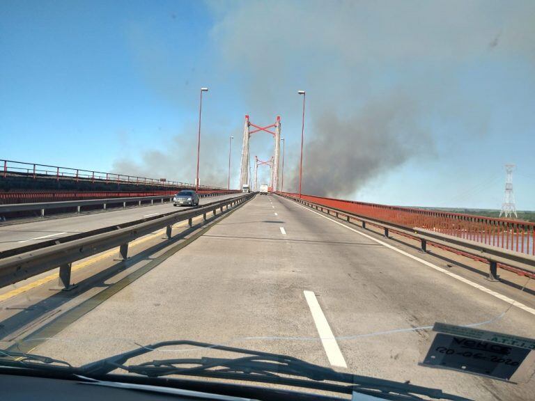 Incendio RN 12
Crédito: Bomberos Voluntarios Ceibas