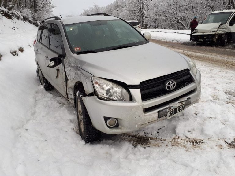 Accidente múltiple en RN3 - altura Tierra Mayor- Ushuaia