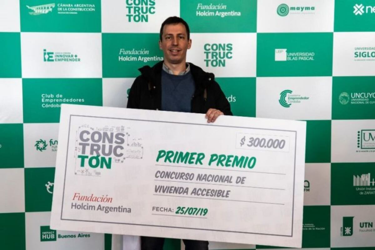 Concurso Constructón: empresa de Montecarlo recibió un premio por 300 mil pesos al ser la ganadora