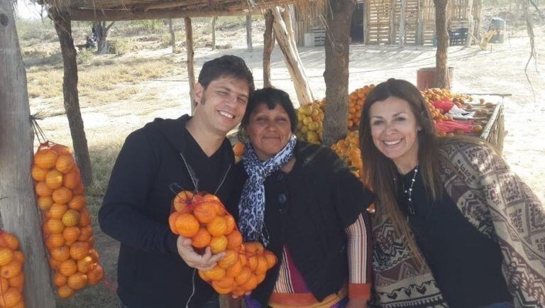 Axel Kicillof de visita por Catamarca.